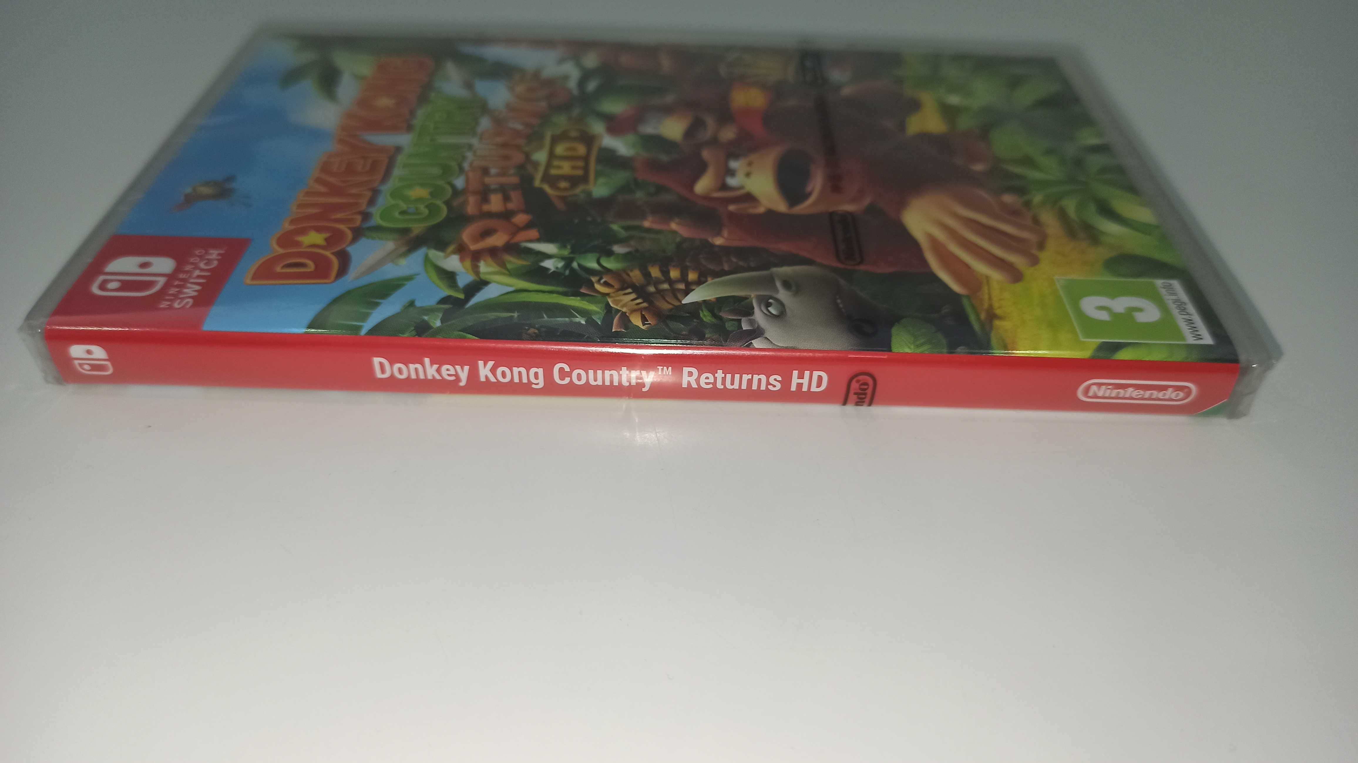 nintendo switch DONKEY KONG COUNTRY RETURNS HD super platformówka nowa