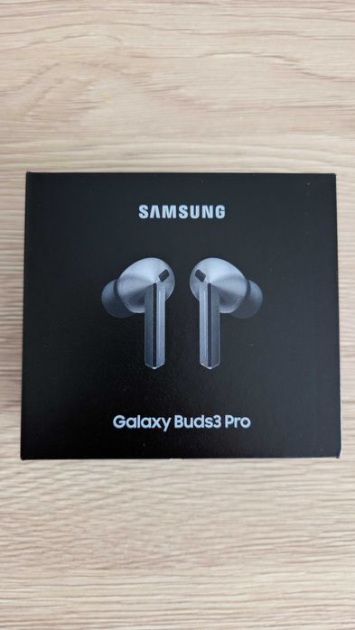 NOWE Słuchawki Galaxy Buds3 Pro Srebrne/2 Lata Gwarancji/Zaplombowane