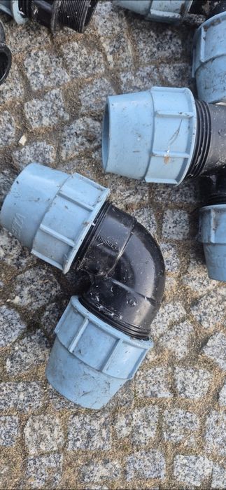 Kolanka złączki PP do rur PE Nowe!