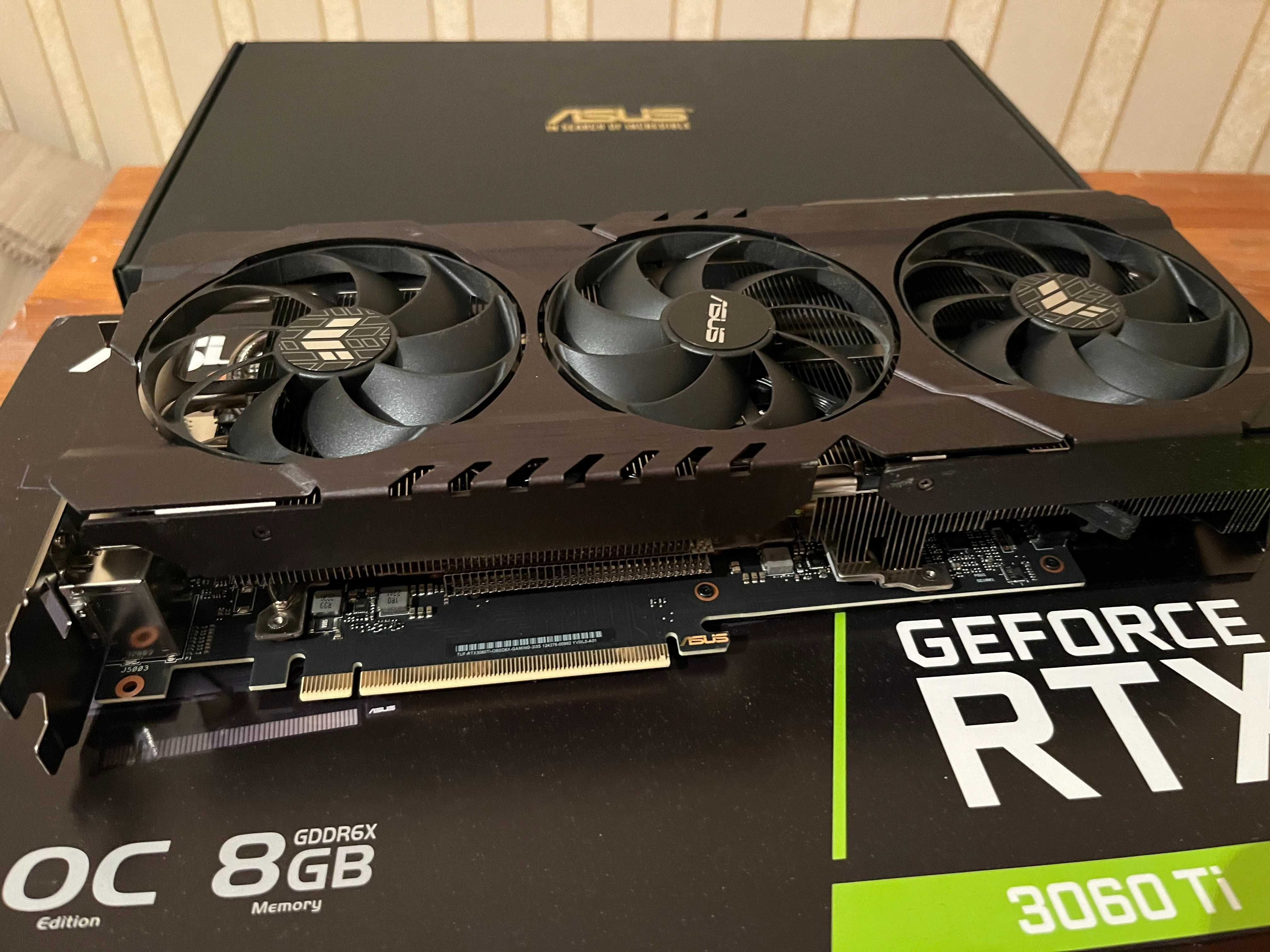 Asus PCI-Ex GeForce RTX 3060 Ti (TUF-RTX3060TI-O8GD6X-GAMING)