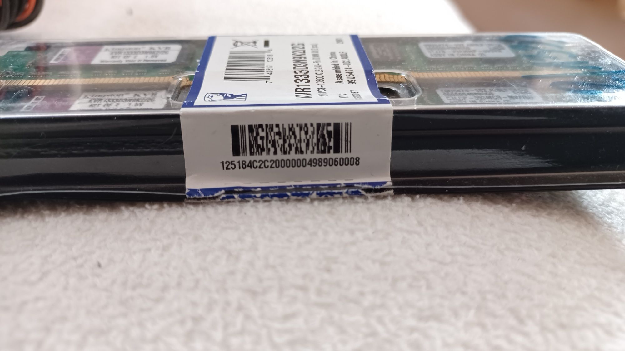 Pamięć RAM DDR3 2x1GB para Kingston