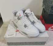 DXD\Butymęskie Jordan4 Biżuteria Retro'Oreo | Ładny naszyjnik.39