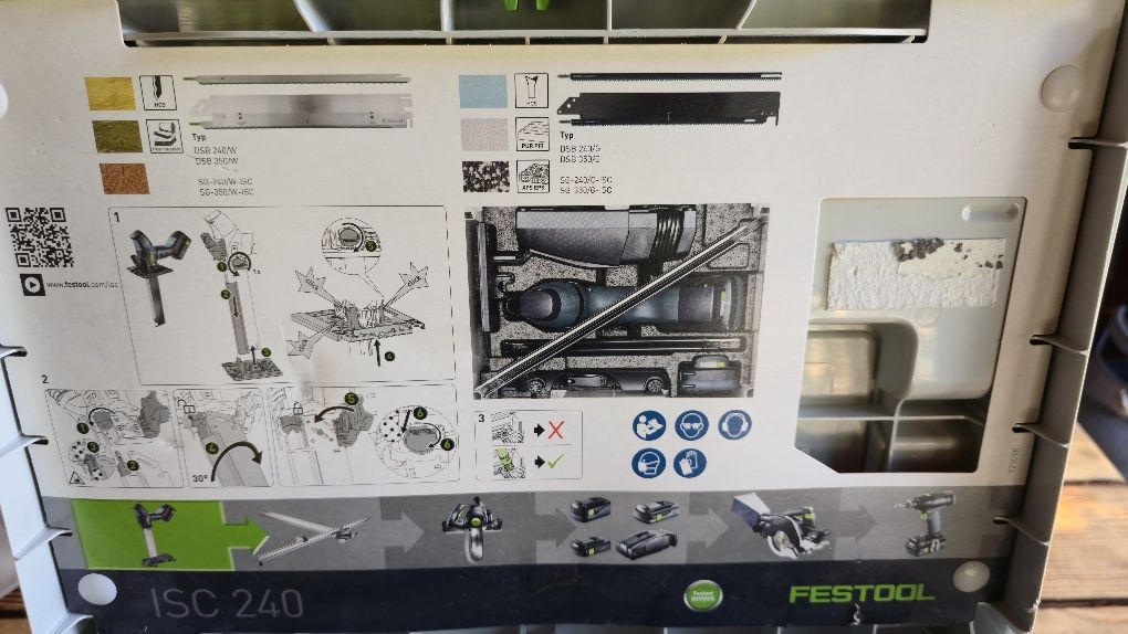 Pilarka do materiałów izolacyjnych FESTOOL ISC 240