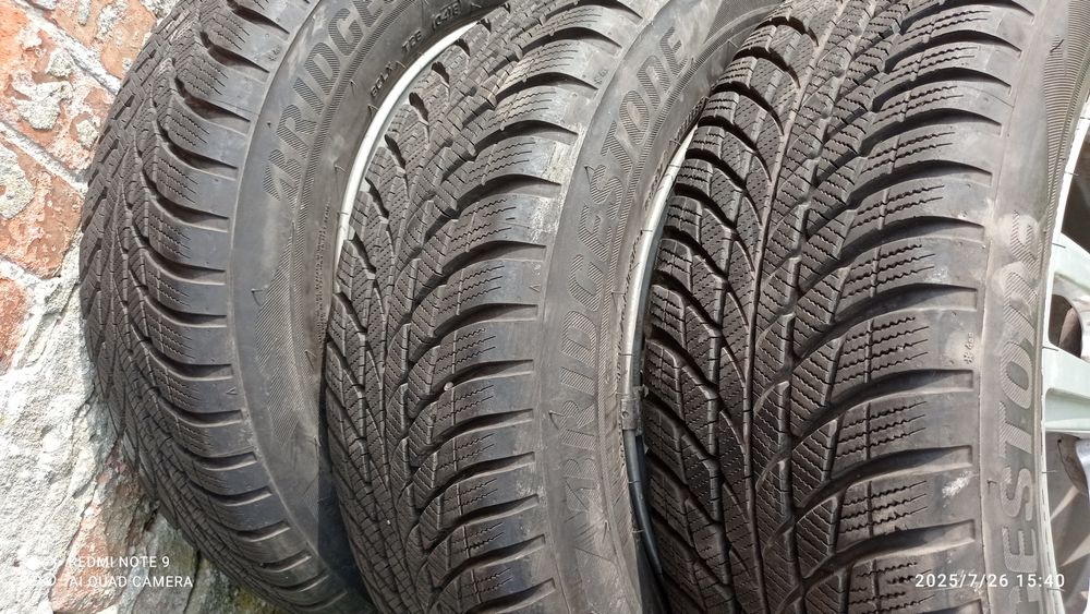Felga aluminiowa Seat 15" 5x100 5,5J ET40 opony zimowe
