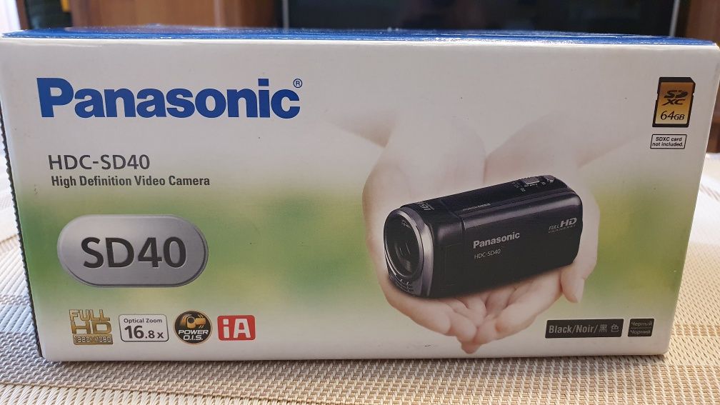 Відеокамера Panasonic HDC-SD40