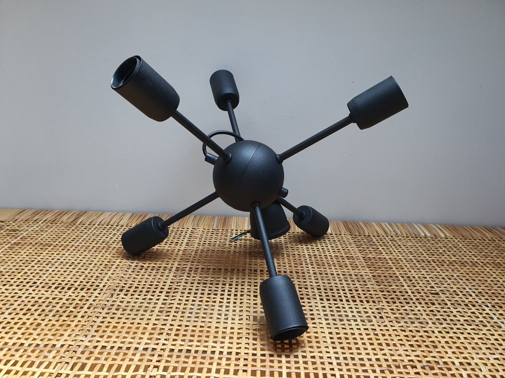 Lampa wisząca VANVERK BALL czarna