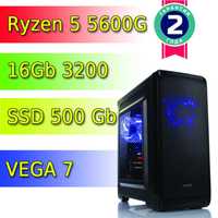 Ігровий комп'ютер Ryzen 5 5600G / 16Gb / Игровой пк/ новий 24м!