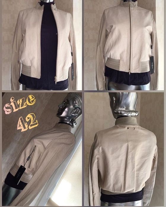 Шкіряна куртка, замшевий піджак тренч, косуха, бомбер. ЛОТ