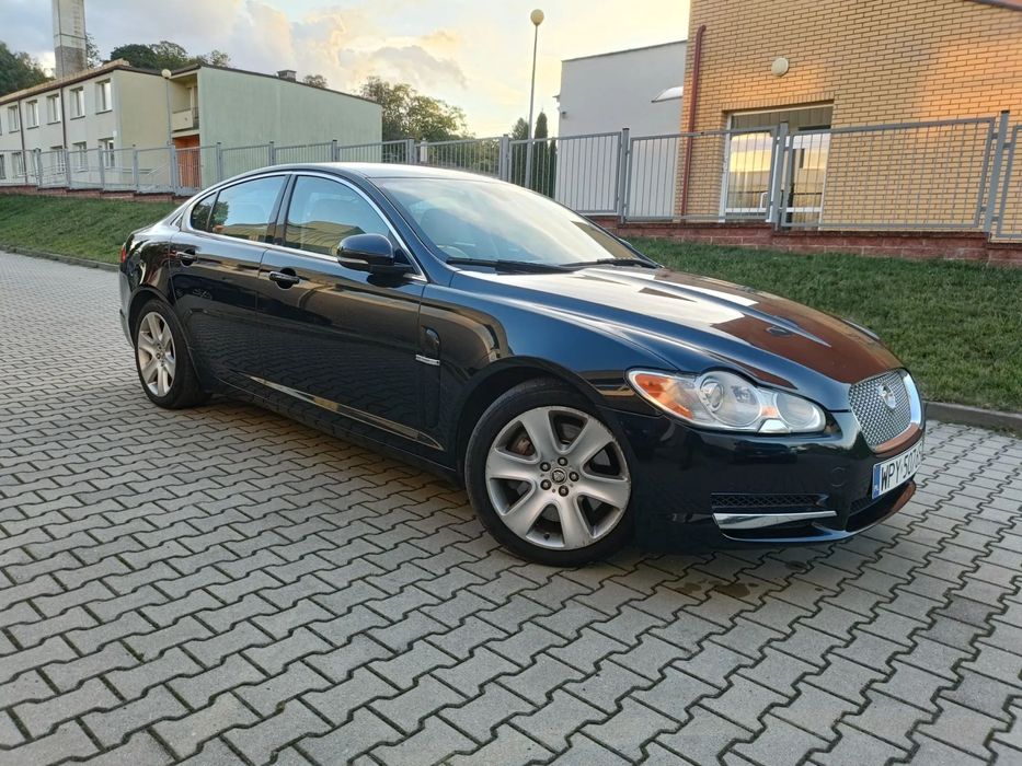 Jaguar XF JAGUAR XF 3.0 Diesel Xenon Skóra Pełny serwis ASO Bezwypadkowy Okazja