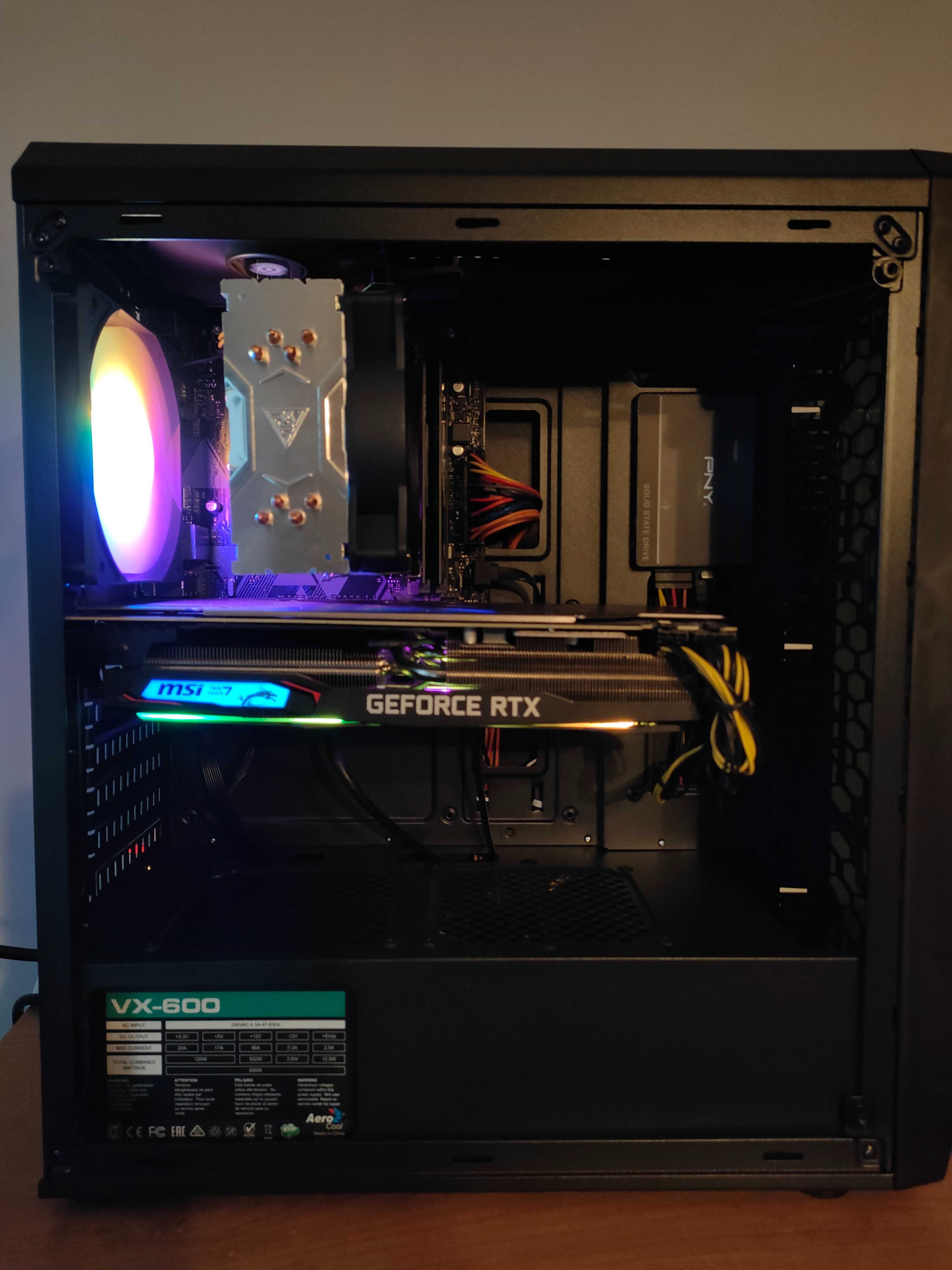 Komputer do gier RTX 2070/i5 8400/32GB RAM/SSD 1TB/Windows 10