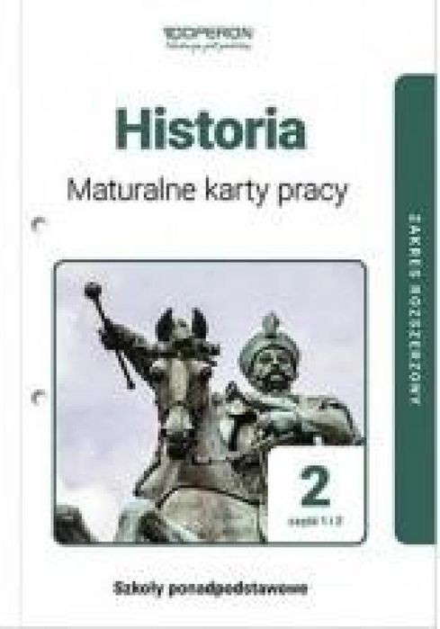 Historia LO 2 Maturalne karty pracy ZR cz.1-2 Adam Balicki Rok wydania