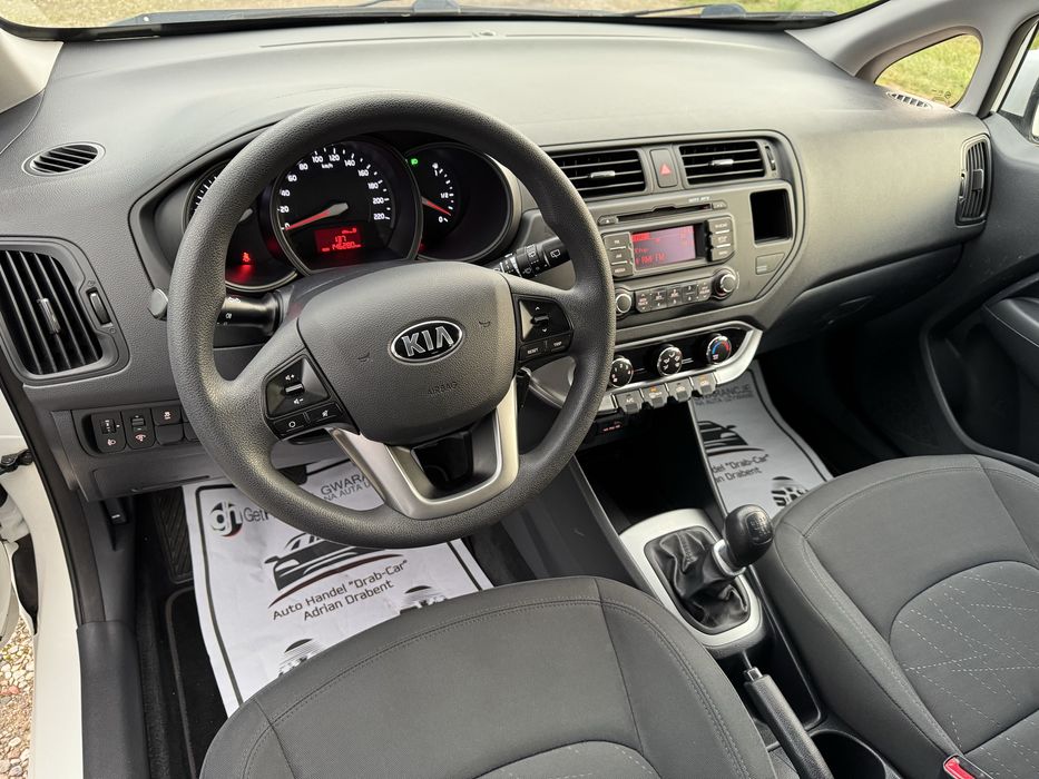 KIA RIO 1.4 109 KM 2013r#Alu 16”#Z Niemiec#Serwis#Faktura#Gwarancja.