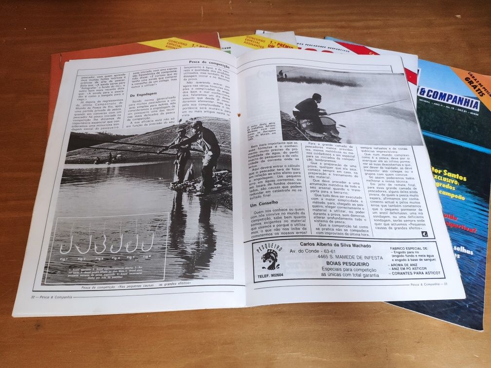 Revistas Pesca e Companhia 1981