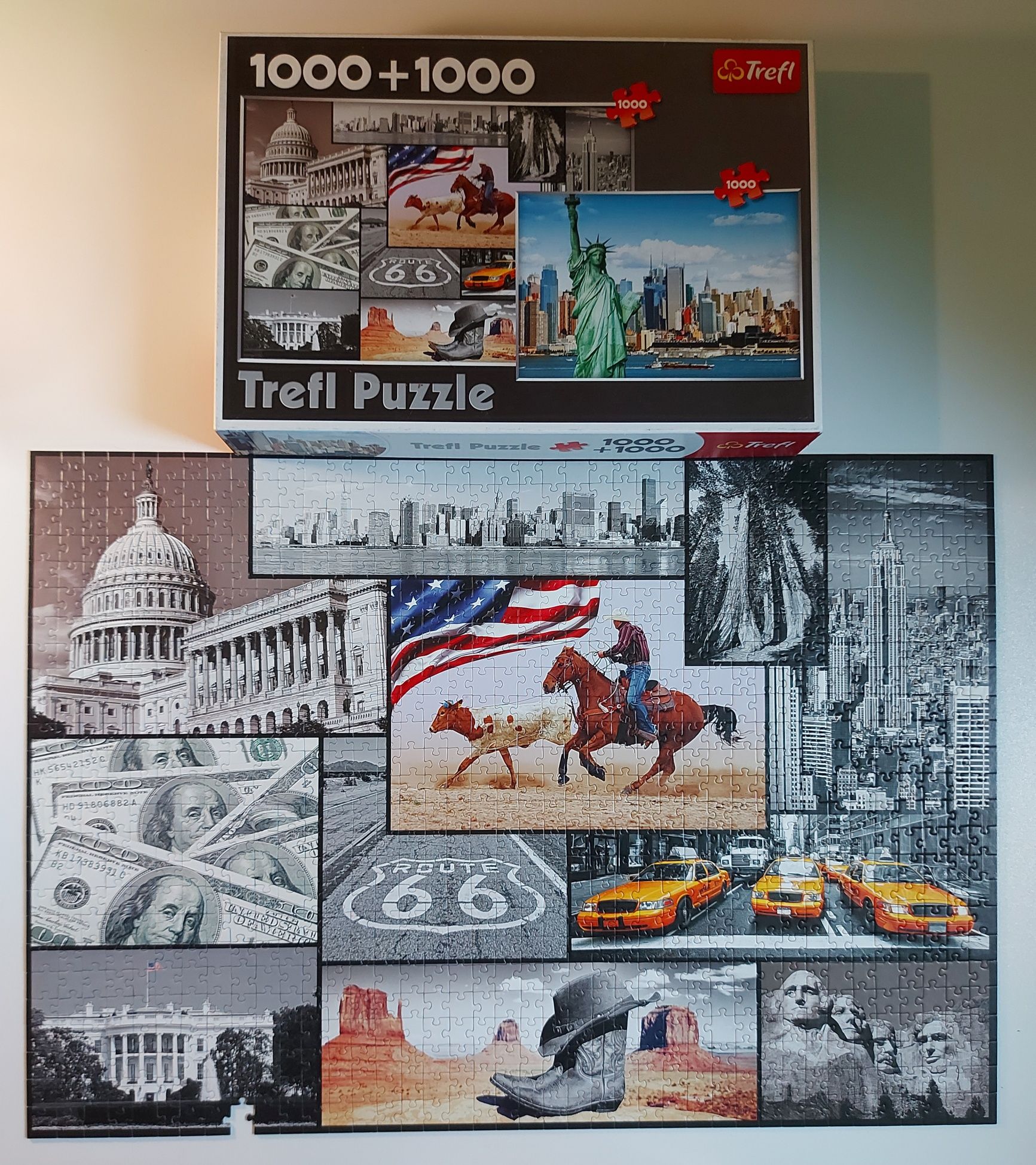 Puzzle Trefl 2x1000