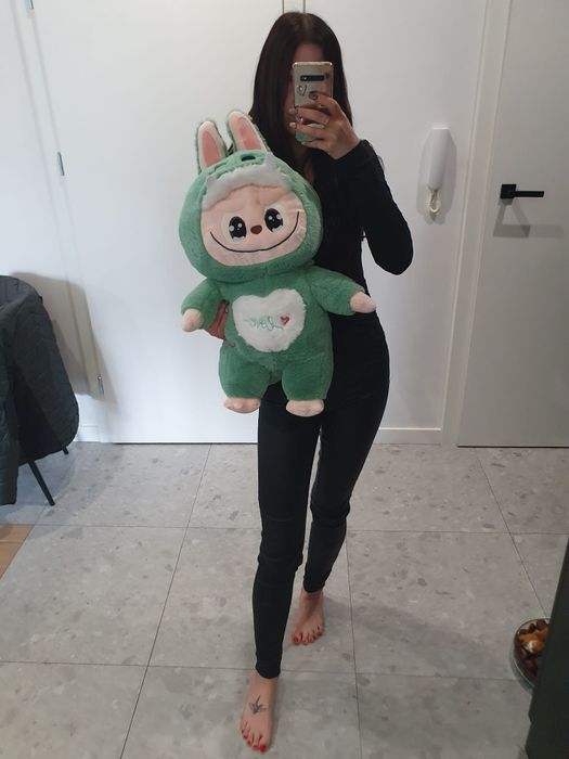 Nowa Przytulanka maskotka Labubu ogromna 70 cm XXL prezent pluszak