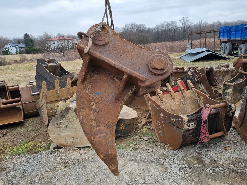 Zrywak do koparki sworzeń 90mm koparka 30-40ton miller volvo doosan terex cat
