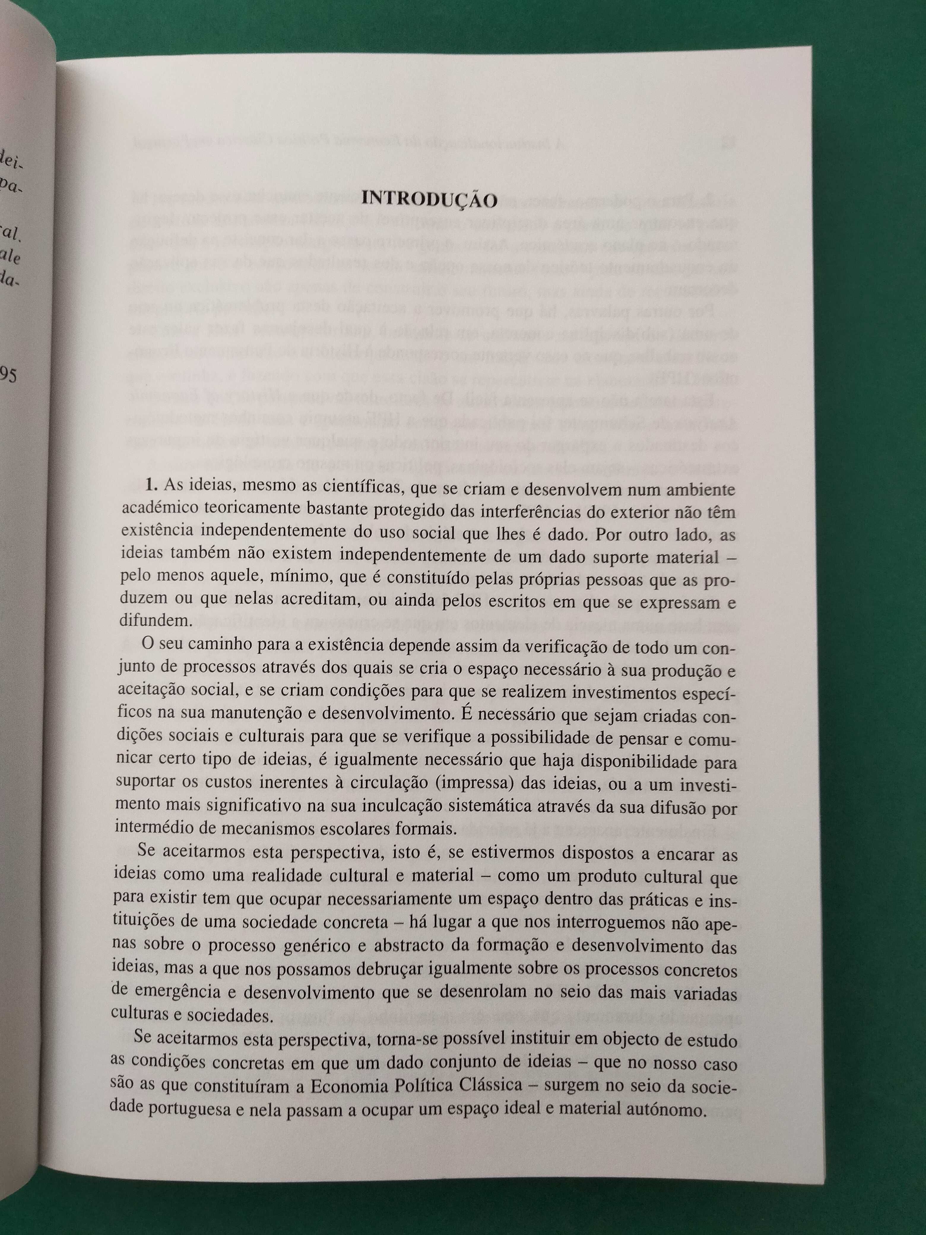 A Institucionalização da Economia Política Clássica em Portugal