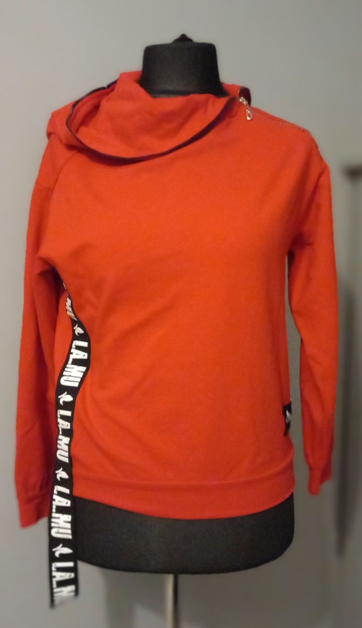 Dres czerwono, czarny LA..MU