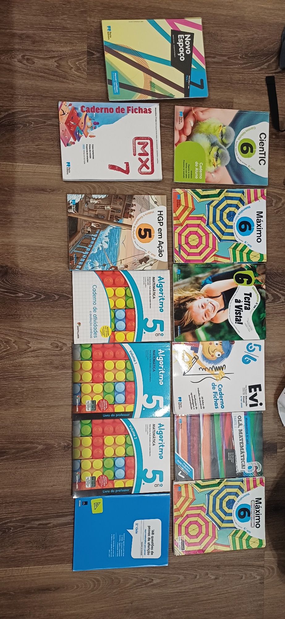 Livros escolares! 5° ano 6° ano