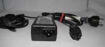Zasilacz ładowarka HP 19,5V, 3,33A 65W czarny wtyk + kabel zasilający