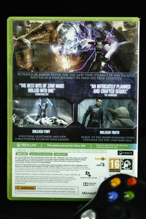 Gra Star Wars II Force Unleashed Xbox 360 Classics gry na konsole