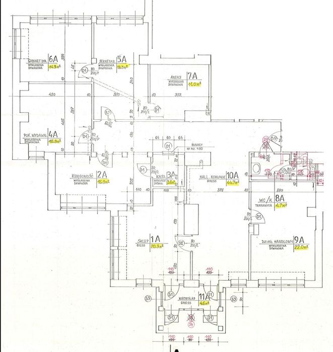 Lokal handlowo-usługowy 180 m witryny 7 minut pieszo od Metra Ursynów