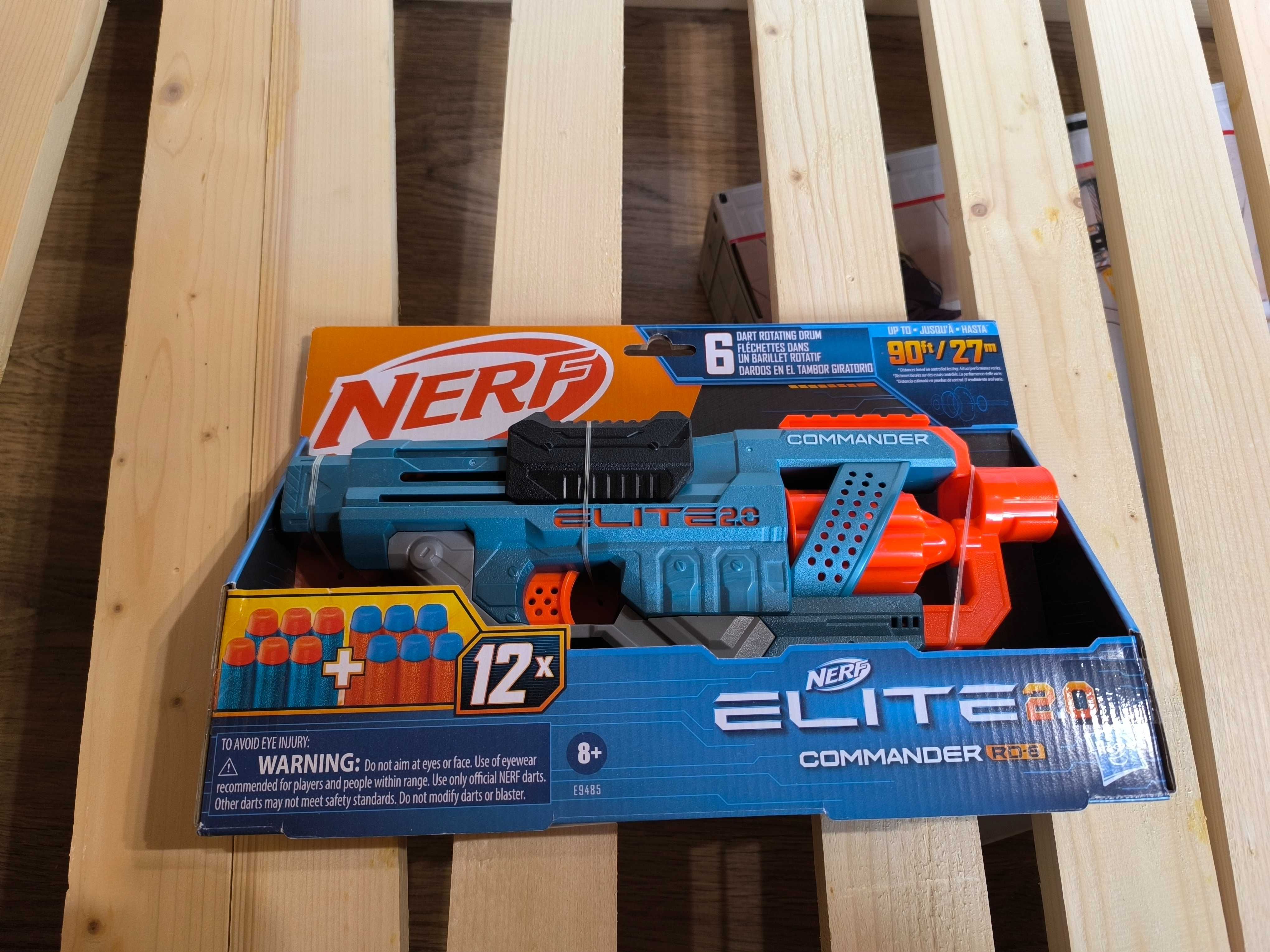 Бластер nerf elite 20 commander