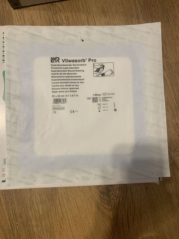 Vliwasorb Pro opatrunek