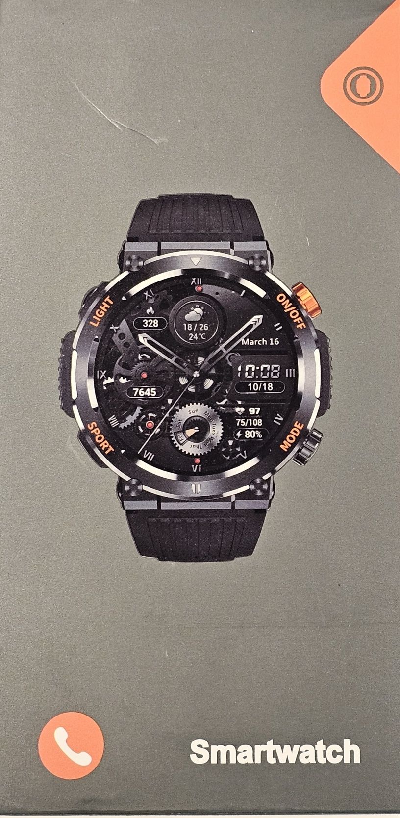 Nowy smatrwatch, zegarek 1.46"