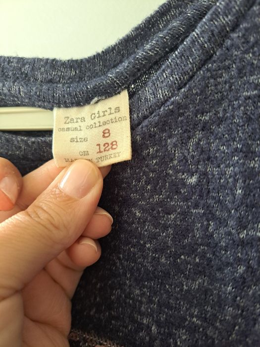 Camisola de menina de 8 anos