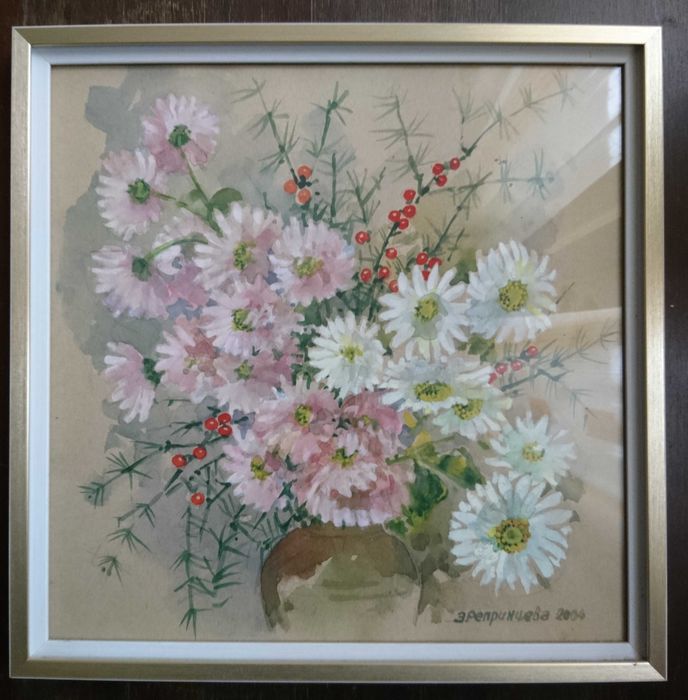 Картини Е. Репринцивої. Акварель.