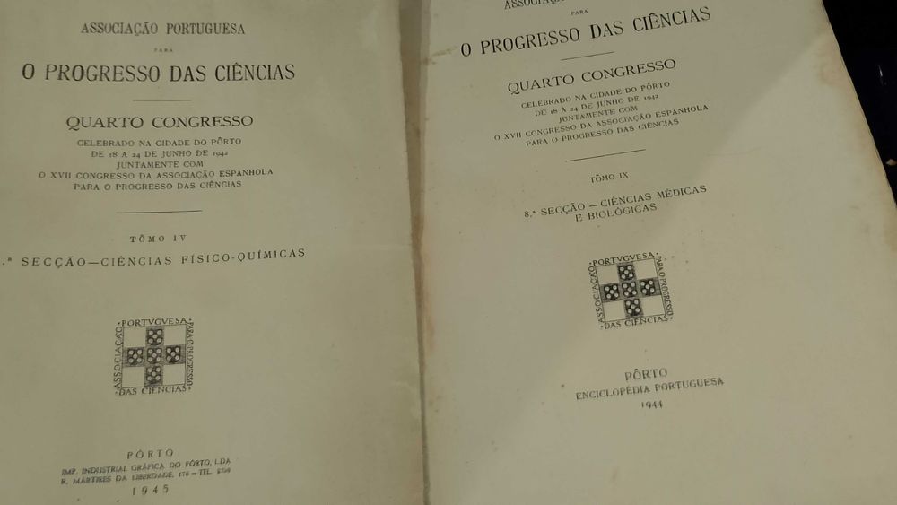 Associação Portuguesa para o Progresso das Sciências (11 unidades)