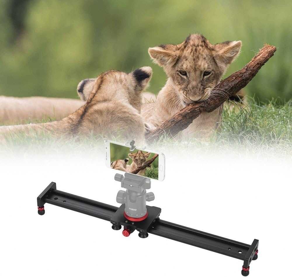 Slider do lustrzanek dslr i Smartfona łożyska 50cm Jak NOWY Dodatki !