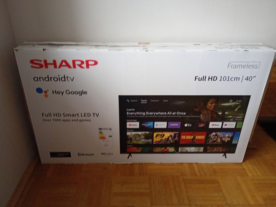 Telewizor Sharp uszkodzony