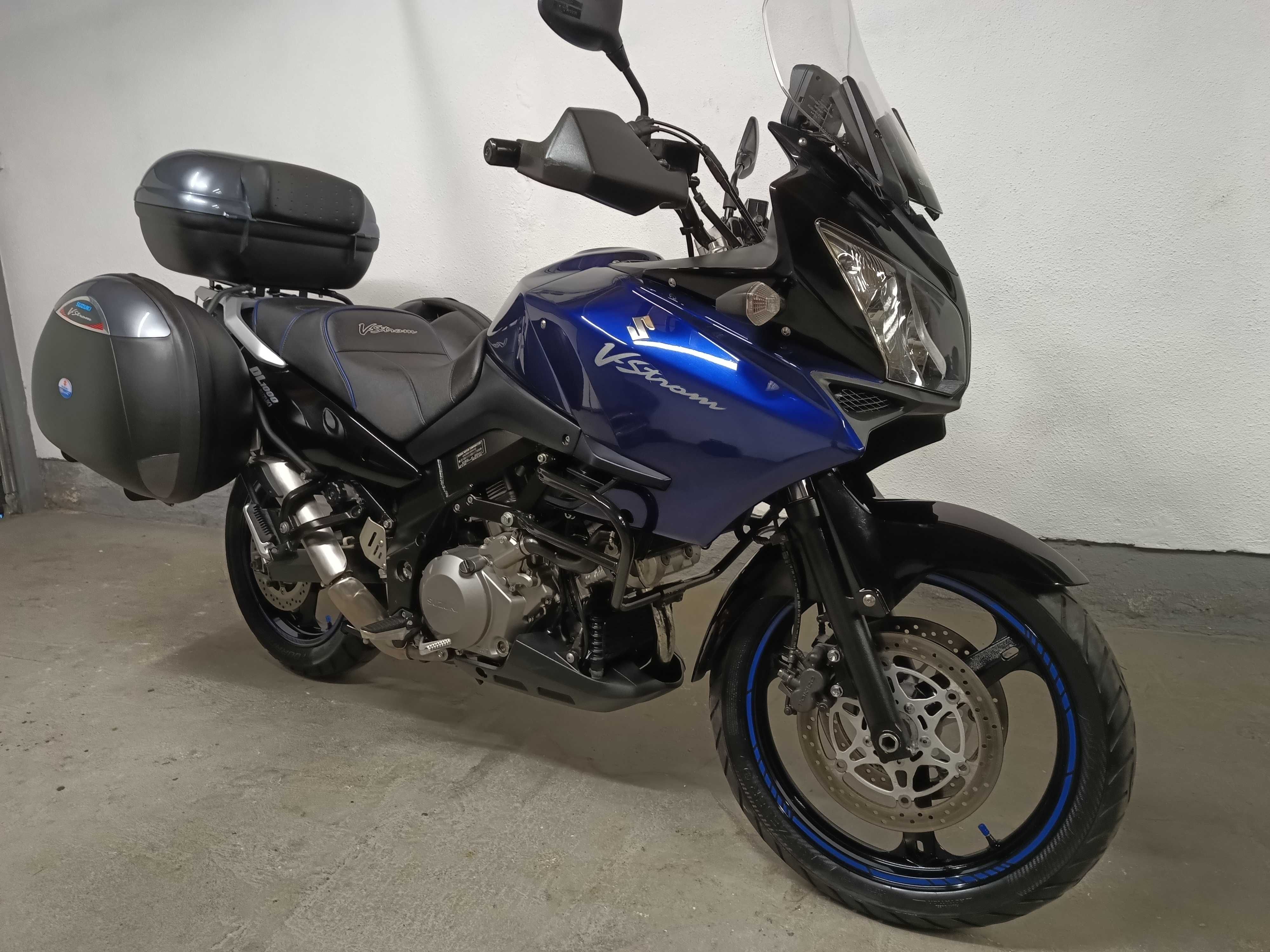 SUZUKI DL 1000 V-STROM , Kufry , TomTom, Bezwypadkowy, 1 Wła. 37tys km