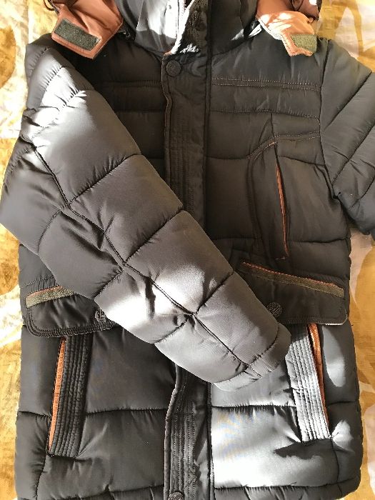 Куртка зимняя новая на мальчика 9-10л  пуховик зима 146см 36-38 размер