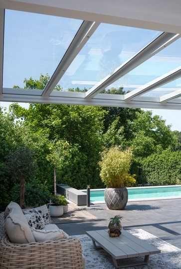 Zadaszenie tarasu, weranda aluminiowa PINELA GLASS - różne wymiary!