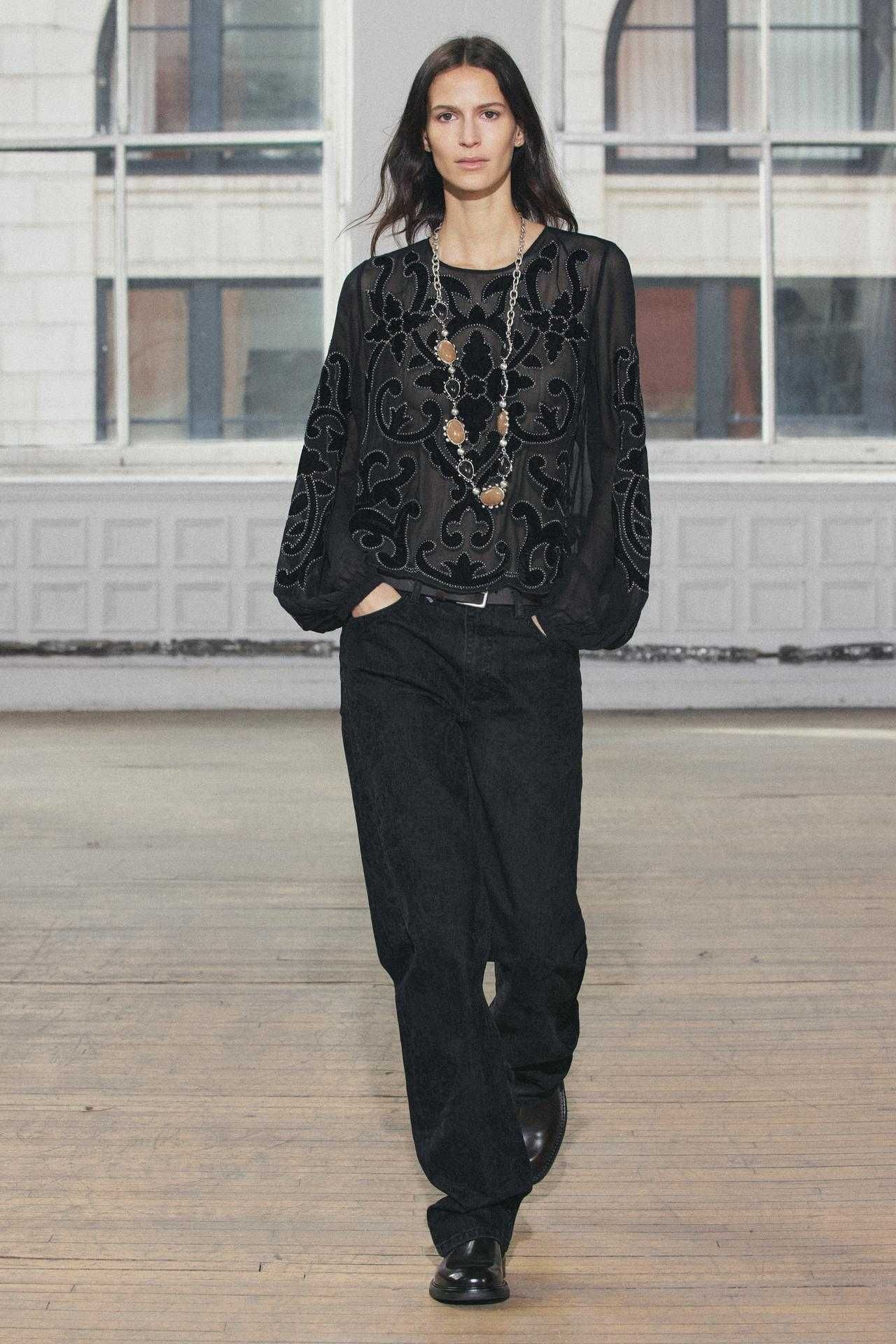 Вільні джинси Relaxed від Zara Woman, 38, 40, 46р, оригінал