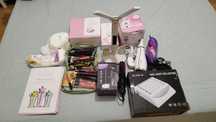 Kit para Manicura com vários produtos.