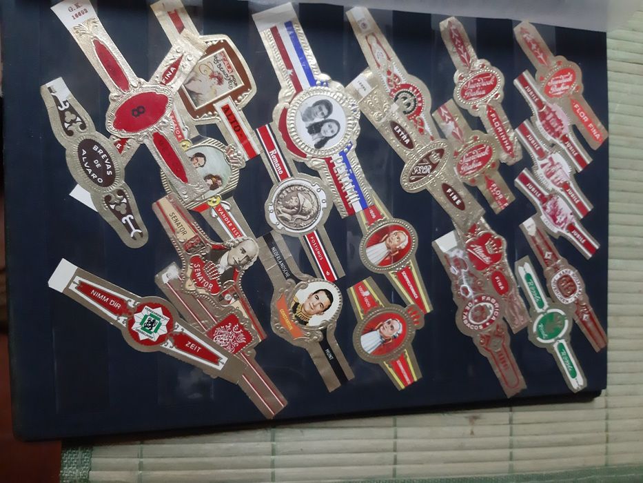 900 Cintas charutos de colecao com series completas