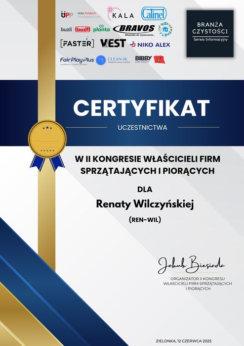 REN-WIL Usługi sprzątania i outsourcingu  dla hoteli