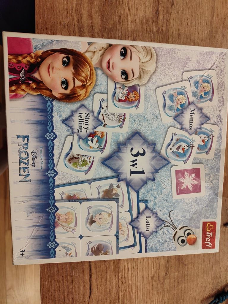 Gra Frozen Kraina Lodu 3w1