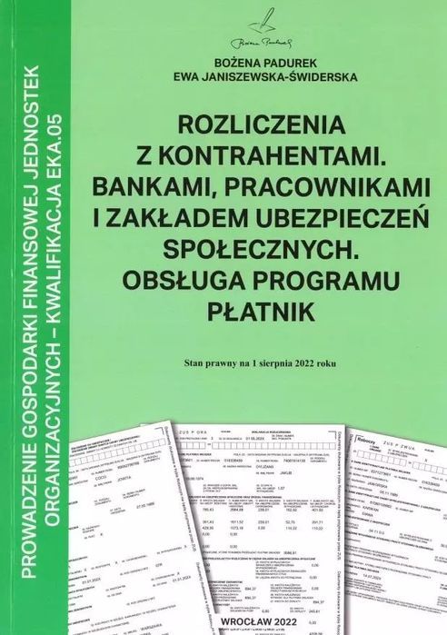 Rozliczenia Z Kontrahentami W.2022 Padurek  Bożena Padurek