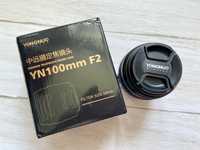 Объектив YONGNUO YN100MM 100 mm F/2.0 для Canon