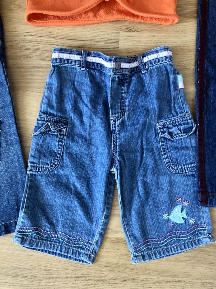 Пакет одежды для девочки 1-1,5 года (джинсы, кофта)