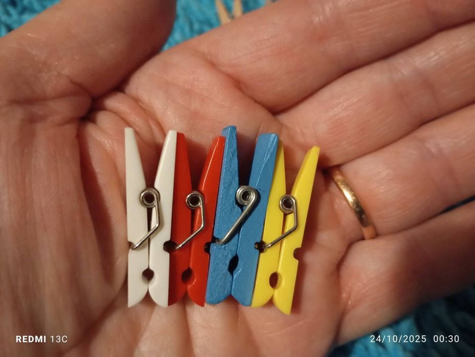 Mini molinhas em madeira