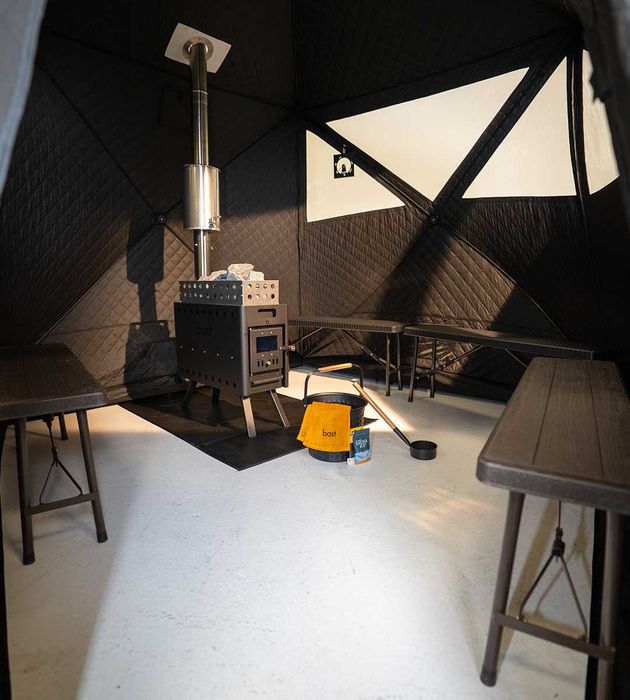 Sauna Namiotowa Bast - Näver i Björk (Jesienna Promocja)