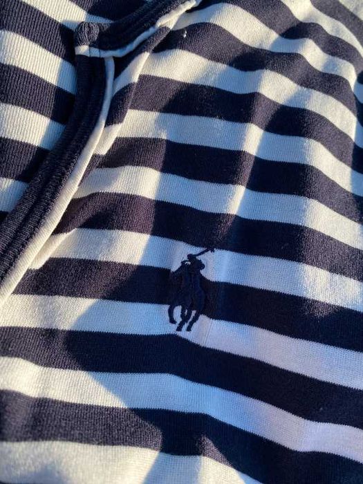 Śliczna vintage koszulka Ralph Lauren w pas coquette avant garde S M