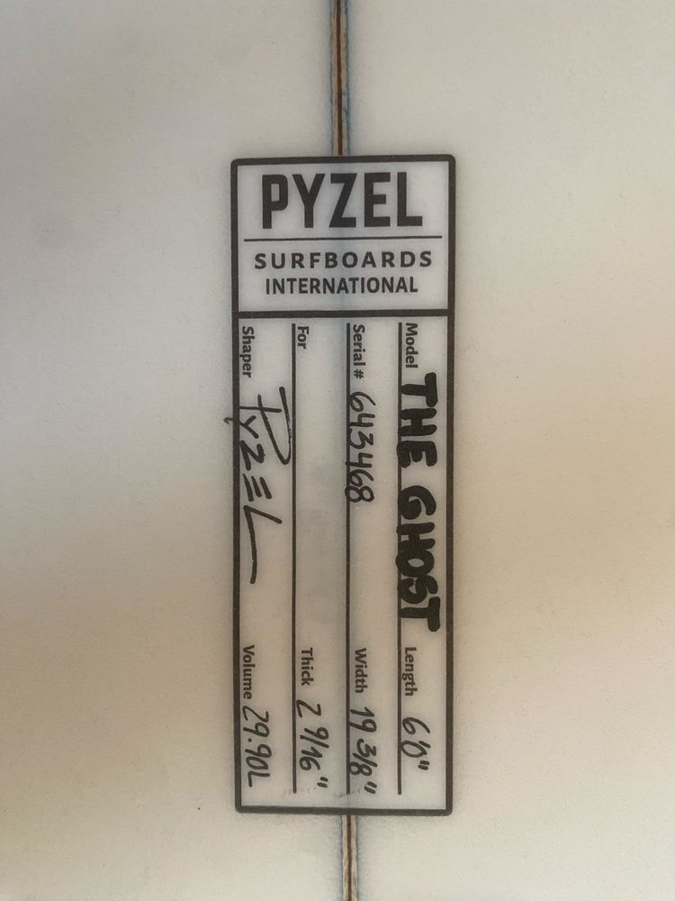 Prancha de surf ghost 6’0 29.9L