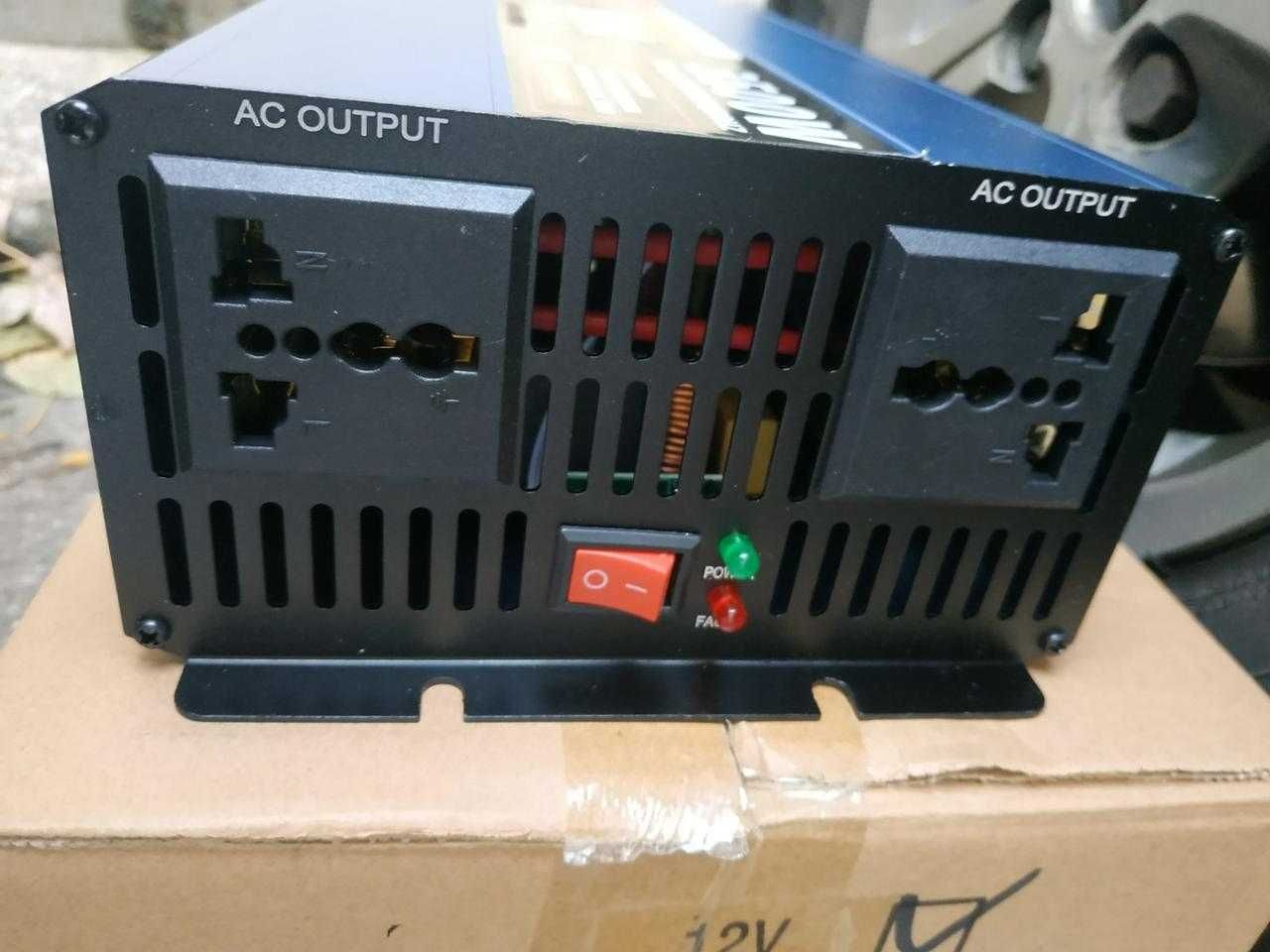 Інвертор Инвертор Преобразователь с чистой синусоидой 12v 3500w LCD